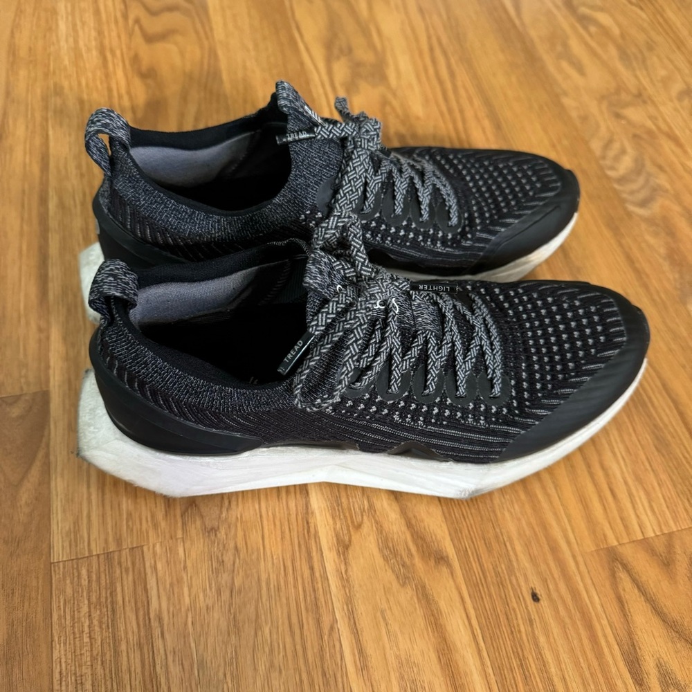 Allbirds Tree Flyer 2, natural black (blizzard sole) size 9 1/2